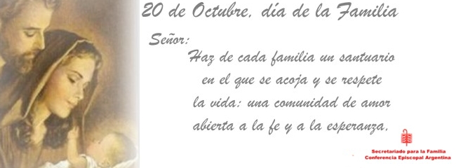 20 de Octubre, Día de la Familia