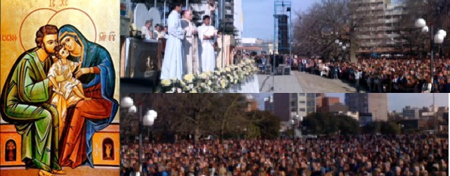 Rosario: Fiesta de la Sgda. Familia