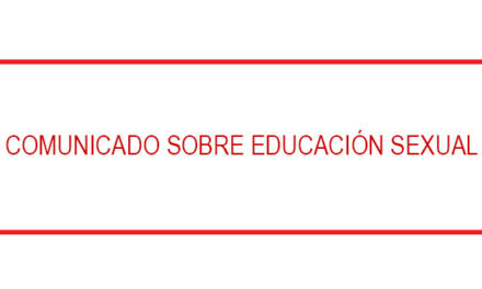 Sí a la educación sexual